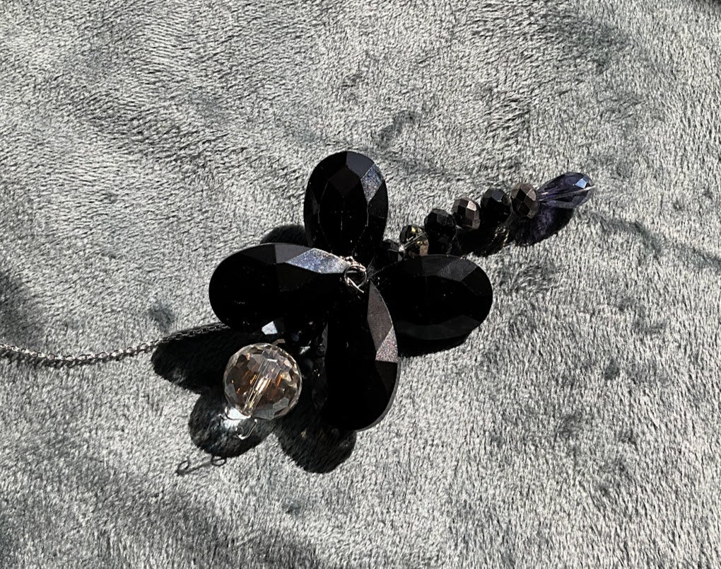 Black Dragonfly Suncatcher