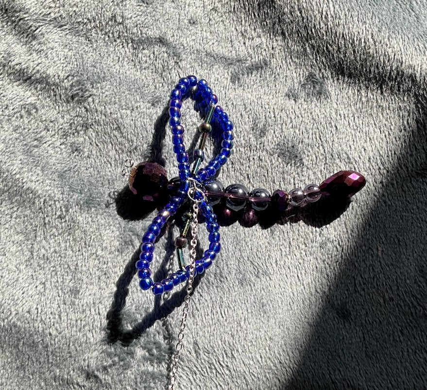 Purple/Blue Dragonfly