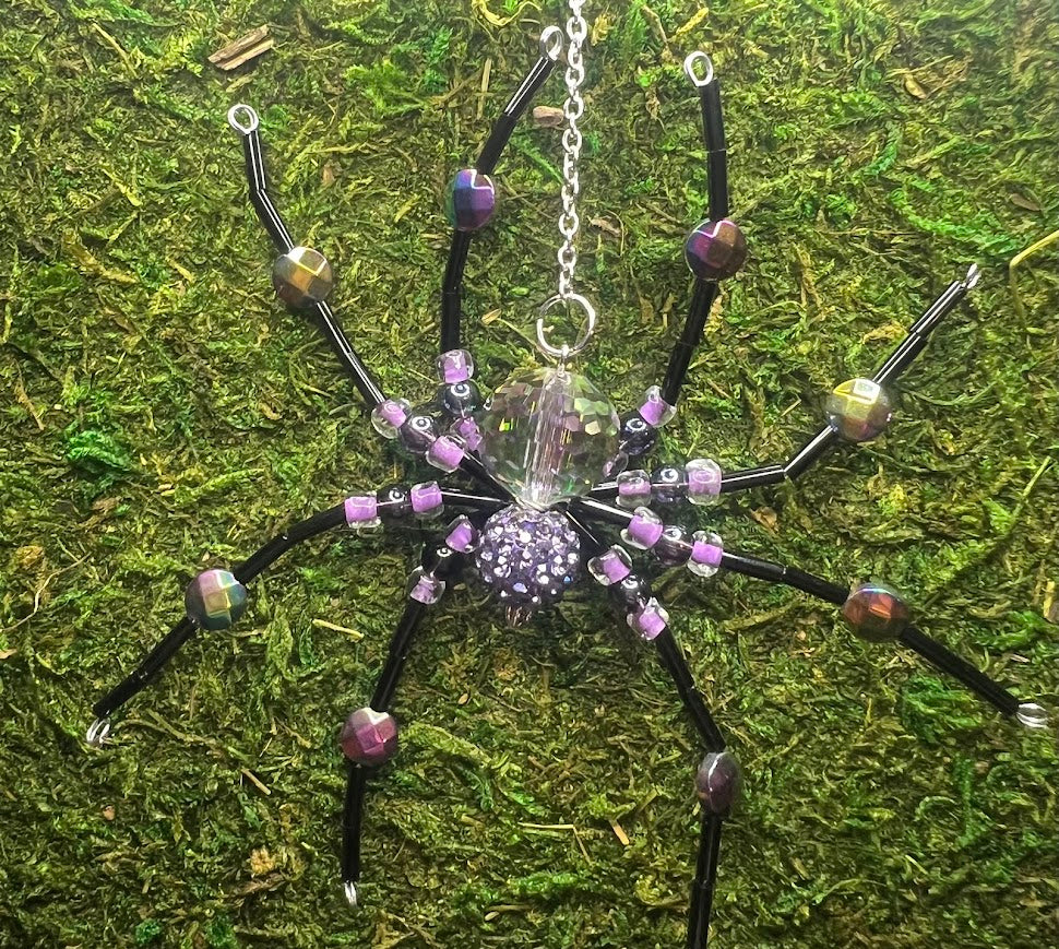 Purple Disco Spider